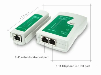 Profesionálne RJ45 Kábel Lan Tester Sieťový Kábel Tester RJ45 RJ11 RJ12 CAT5 UTP Kábel siete LAN Tester Sieťových Nástroj na Opravu Siete