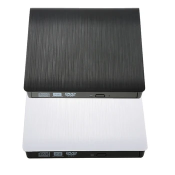 Ultra Slim Portable USB 3.0, SATA 9,5 mm Vonkajšie Jednotky Optického Disku Prípade Box pre PC, Notebook, Notebook