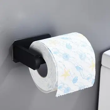 Z Nehrdzavejúcej Ocele Na Stenu Toaletný Papier Rám Držiaka Hardvérové Home Kúpeľňa Háčik Organizácie Uterák Tkaniva Ramienka Roll