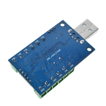 WAVGAT STM32F103C8T6 USB Rozhranie 10 Kanál 12Bit REKLAMNÝCH Vzoriek zber Dát STM32 UART Komunikácie ADC Modul