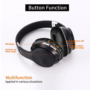 HIFI stereo bezdrôtové slúchadlá HIFI bluetooth headset 5.0 športové hry slúchadlá Orange fashion pre iphone Android počítača