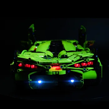LED Osvetlenie Držiak pre lego 42115 Lamborghinig SIAN FKP37 stavebné kamene, tehly svetlo hračka pre deti (Len LED Svetlo, Nie je Blok Kit)