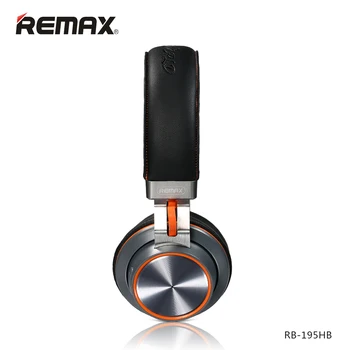 REMAX bluetooth slúchadlá bezdrôtové slúchadlá Energie Stereo Bass PU Pohodlie headset CD Vzor shell s mic pre telefón RB-195HB