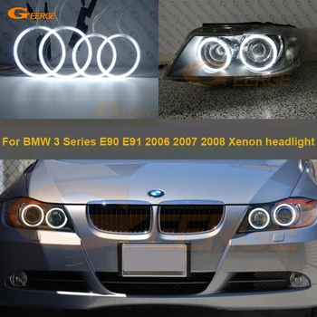 Pre BMW Radu 3 E90 E91 2005 2006 2007 2008 pre LCI ideálny kompatibilné Ultra svetlé CCFL Angel Eyes Halo Krúžky kit Car styling