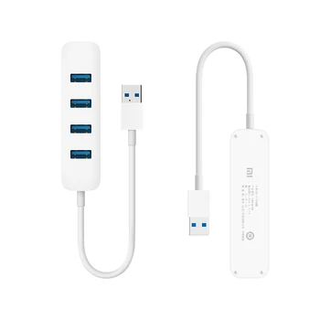 Xiao 4 Porty USB3.0 Hub s Stand-by Napájanie, Rozhranie USB Hub pre Rozšírenie zariadenia Extender Konektor Adaptéra Pre Tablet