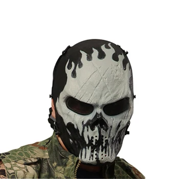 Tajfún Kamufláž Poľovnícke Doplnky, Masky Duchov Taktické Vonkajšie Vojenské Wargame Paintball Celotvárové Masky