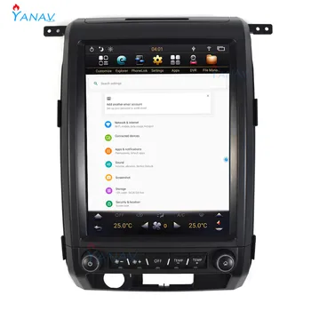 Android 2 Din autorádia Audio GPS Navigácia Pre Ford F150 na roky 2009-2013 Vedúci Jednotky Auto Video, Stereo Prijímač Multimediálny MP3 Prehrávač