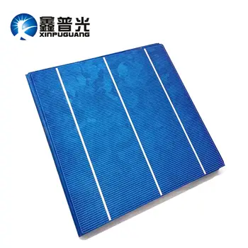 XINPUGUANG 25pcs 156*153MM 4.4 W solárne Polysilicon silicon PV modul Fotovoltaických 19% účinnosť DIY solárny panel 100W 0.5 V