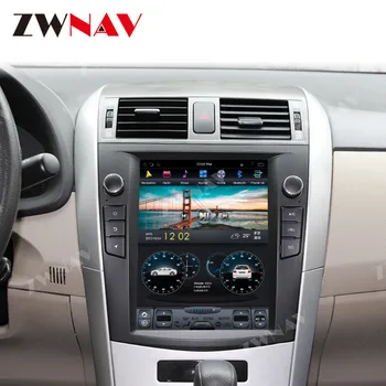 4+128G Plazmové Obrazovky Za rok 2007 2008 2009 2010 2011 Až 2013 Toyota Corolla Android 9.0 Auto Multimediálny Prehrávač, GPS, Audio Rádio Vedúci Jednotky