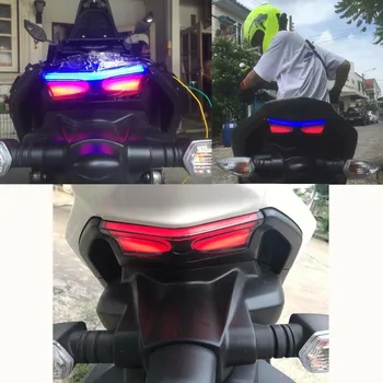 Upravený Motocykel NVX aerox gdr155 L155 nvx koncových svetiel zadné zadné svetlo signál brzda stop svetlo pre yamaha NVX155 GDR155 L155