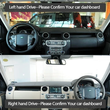 Auto Vnútorné Panel Kryt Capet Cape na Land Rover Discovery Šport-2019 Dashmat Slnečník Pad Kryt Dash Mat