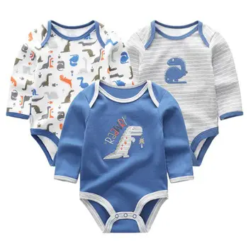 Dieťa Chlapec Dievča Romper 2020 Novorodenca kombinézach Detské oblečenie s Dlhým Rukávom Dojčenské Oblečenie O-krku Custome,Detské výrobky