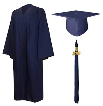 2019 Veľkosť 39-63 Unisex Akademického Šaty pre Vysoké Školy a Bakalárskeho Štúdia Šaty Klobúk Strapec Nastaviť Dospelých College Graduation Oblek