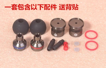 Aipinchun Kovové Vonkajšie Shell V-Ear Externé Bývanie puzdro pre 8 mm pre Slúchadlá Reproduktor Jednotka