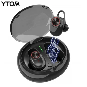 YTOM YT8 Bluetooth 5.0 Bezdrôtové Slúchadlá hrať 6 hodín Ture TWS Náhlavnej súpravy Bluetooth Slúchadlo Port Najlepšie Bezdrôtové slúchadlá pre šport