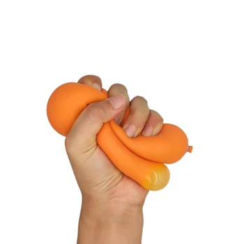 17 CM Zábavné Klobása Hot Dog Úsek Hračky Relaxačná Squezze Hračky Pre Dospelých, Deti Rozmliaždeniu odbúranie Stresu Žart Vtipy Gadget