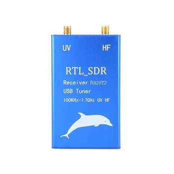 RTL.SDR USB Tuner Prijímač RTL2832U+R820T2 Rádio 100KHz-1,7 GHz VHF UHF UV HF RTL SDR DSB CW LSB AM, FM Rádio, Práca s PC