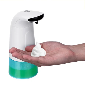 1 ks 250 ml Pena Ručné Umývanie Stroj Automatické Foaming Mydla Inteligentný Senzor Touchless Strane Podložka Pre Domáce Reštaurácia Hotela