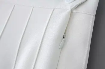 XXL 2019 Jar vysoký pás loptu skladaný sukne Harajuku Denim Sukne pevné a-line námorník sukne Plus Veľkosť Japonskej školy jednotné
