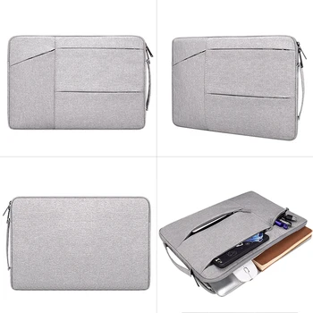 Laptop Taška pre Notebook Sleeve Case Pre Macbook Air Pro12 13.3 14.1 15.4 15.6 palcov Prenosný kufrík, Kryt Tablet kabelky tašky Myši