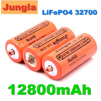 4PCS pôvodné 32700 12800mAh 3.2 V lifepo4 Nabíjateľná Batéria Professional Lithium Železa Fosfát Batérie so skrutkou