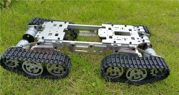 RC Tank Model Kovové Nádrže Šasi Traktor Crawler Rovnováhy Nádrž Šasi Mount Truck Robot Podvozku pre Arduino Auto DIY Robotické Stavebnice