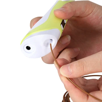 3D Pero DIY 3D Tlač Pero S USB 50M ABS, PLA Vlákna 3D Kreslenie Perom Hračka Darček k Narodeninám Pre Deti 3D Pero Vzdelávacie Hračky