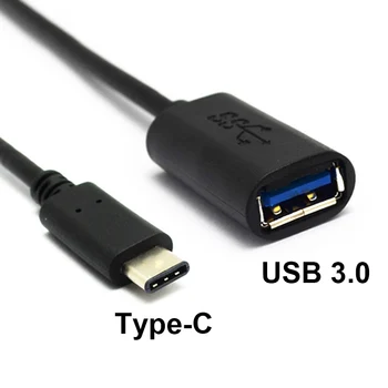 Typ-C OTG Kábel USB 3.1 C Samec na USB 3.0 Žena Adaptér Nabíjačky, Dátového Typu C OTG Converter Pre Samsung Huawei MacBook