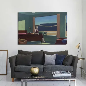 Edward Hopper Western Motel Maliarske Plátno Tlačiť Obývacia Izba Domova Umelecké Diela Moderné Nástenné Art Olejomaľba Plagáty Obrázok