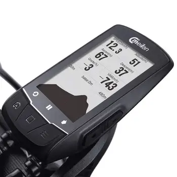 Meilan M1 GPS Bike Počítača Bezdrôtový Požičovňa Rýchlomer Mtb Cyklistické počítadlo kilometrov Rýchlosť Snímača Srdcového tepu Voliteľné