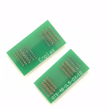 Nový Príchod Enplas OTS -48-0.5-03/12 nádoba test horieť v sokcet adaptér výška qualityTsop48 PCB dosky