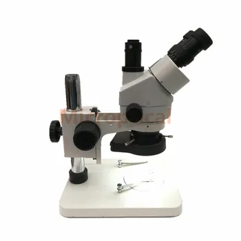 Minsvision 7X-45X Trinocular Stereo Zoom Mikroskopom 16MP Fotoaparát, HDMI TF Karty Skladovanie 60 pc Mikroskop Svetelný Krúžok