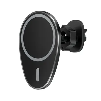 15W Magnetické Bezdrôtová Nabíjačka, držiak do Auta pre iPhone 12 Pro Max mini Pre Magsafe Rýchle Nabíjanie Bezdrôtovú Nabíjačku Auto Držiaka Telefónu