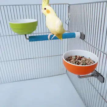Vták Papagáj Kŕmenie Misy Vtáčie Kŕmidlá Klietky Potravín, Vody, Misky, Nádoby s Ostriež Vták Dodávky C42