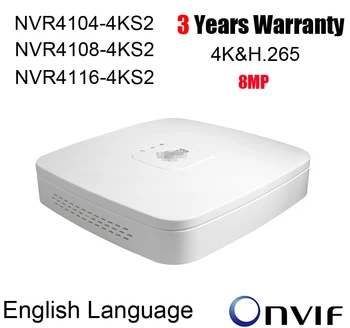 Dahua NVR4104-4KS2 NVR4108-4KS2 NVR4116-4KS2 8MP 4CH 8CH 16CH NVR 4K&H. 265 network video recorder