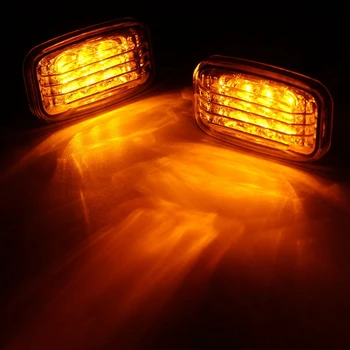 2 ks Auto Bočné Obrysové Svetlo Led Zase Signálneho Svetla Pre Toyotu Land Cruiser 70 80 100