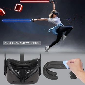 5In1 bočný Kryt Objektívu Kryt Tváre Rozhranie Držiak Anti-Únik Nos Pad Set pre Oculus Quest VR Sklo Príslušenstvo