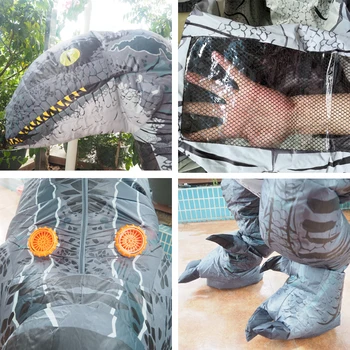 Dino T-Rex Nafukovacie Dinosaura Kostým pre Dospelých Anime Cosplay Kostýmy Vyhodiť Dinosaura Kostým Halloween Kostýmy Pre Deti, Ženy