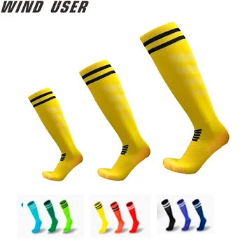 Vysoko Kvalitné Profesionálne Dospelých Priedušná Futbal Ponožky Futbal Ponožky Športové Školenia Mužov Športové Vysoké Trubice Ponožky