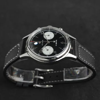 1963 Chronograf Mechanické Hodinky Pánske Sapphire Pilot Chronograf ST1901 Svetelný Wirst Hodinky Pre Mužov montre homme 2020