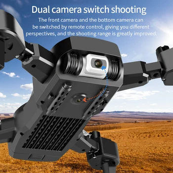 2020 NOVÉ Drone 4k povolanie, HD širokouhlý Fotoaparát s rozlíšením 1080P WiFi fpv Drone Dual Camera Výška Udržať Hučí Fotoaparát Vrtuľník Hračky