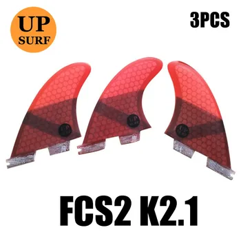 FCS2 Plutvy k2.1 ZP II fcs2 tri fin nastaviť Laminát plutvy Surfovať Plutvy vodné športy quillas surfovať