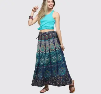 Jeseň Afrike Dlhé Sukne S Vysokým Pásom Skladaný Elegantné Maxi Sukne Digitálna Tlač Pás Bodycon Oblečenie Pre Ženy