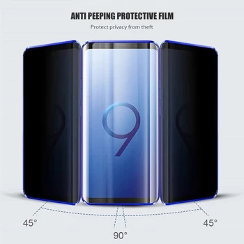 360 Ochranné ochrana Osobných údajov Magnetické Sklo puzdro pre Samsung Galaxy S8 S9 S10 S20 Plus Poznámka: 20 10 9 8 Ultra A50 70 A51 A71 Magnet Cas