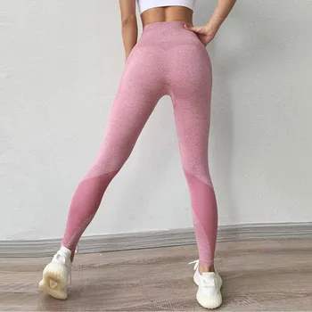 Scrunch zadok korisť legíny vysoký pás bezšvíkové jóga nohavice cvičenie telocvični leginy atletický šport legíny fitness žien športové oblečenie