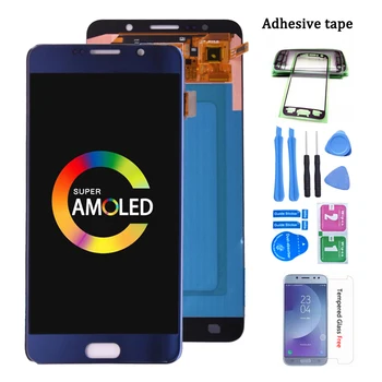 Super Amoled Pre Samsung Galaxy Note 5 Note5 N920A N9200 SM-N920 N920C LCD Displej Dotykový Displej Digitalizátorom. Montáž, doprava zdarma