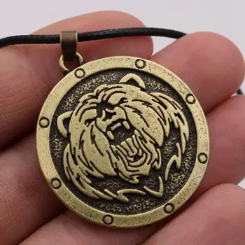 Nostalgia Viking Medveď Packa Prívesok Slovanské Zvierat Talizman Severanov Amulet Šperkov Náhrdelník Mužov Pohanský