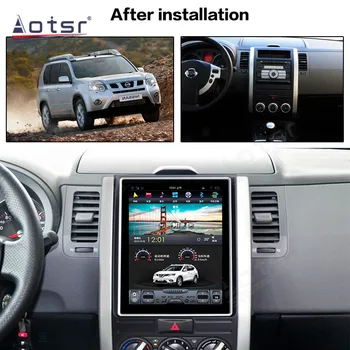 Android 9.0 128G PX6 Tesla Styel Pre Nissan X Trail 2 T31 2007 - Auto Rádio DVD, Stereo Auto Multimediálny Prehrávač, GPS Navigáciu
