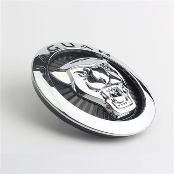 Auto Styling 3D Pokovovanie Predné Centrum Mriežky, Znak, Odznak Obtlačky Príslušenstvo Pre Jaguar XF XJ XJL Automobilový Dekorácie-Nálepky