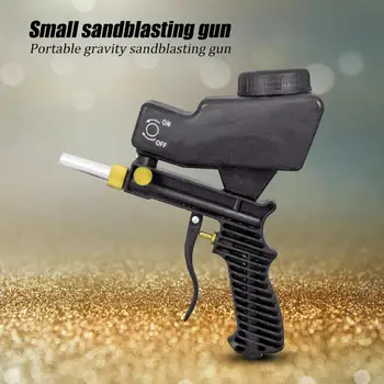 Prenosné Gravitácie Sandblasting Zbraň Pneumatické Malé Sandblaster Sprej Stroj Nastaviť antikoróznych Stroj Nastaviť Tryskanie Nástroj